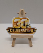 Pokémon TCG, 30th Celebration - Pokemon Binder Sticker - 4' X 2.25'' picture