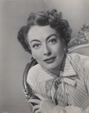 Joan Crawford (1950s) ❤ Stunning Portrait - Original Vintage Photo K 134 picture