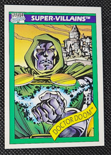 1990 IMPEL MARVEL UNIVERSE SERIES ONE DR. DOOM CARD #60 picture