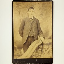 Distinguished Young Gentleman Vintage Photograph Antique Original Photo picture