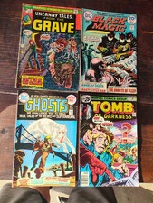 Horror Comics Lot Of 4 DC And Marvel VG Condition picture