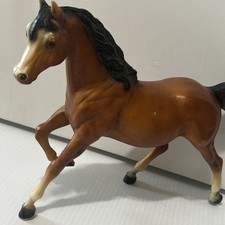 Vintage Brown Breyer Horse Black Mane picture