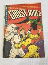 The Ghost Rider 1952 Comic Book Rare ANC Magazine enterprises No. 9 picture