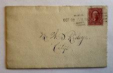 1903 Maudie W. D. Risley Riverside Oregon Letter & DPO Postal Cover 2c picture