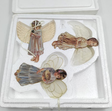 Vtg 3 Bradford Edition Heaven’s Little Angels Ornaments Set #2 picture