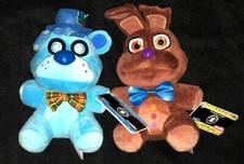 FUNKO PLUSHIES FIVE NIGHTS AT FREDDY'S FNAF FROSTBEAR FREDDY & CHOCOLATE BONNIE picture