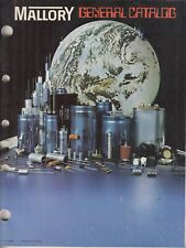 Mallory electronic component general catalog 1979 capacitors  112 PAGES radio picture