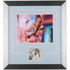 Taylor Swift Eras Tour Concert 11x14 Photo Deluxe Framed with Autographed Photo picture