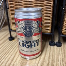 NEW Vtg BUDWEISER LIGHT BEER - First Edition Commemorative Can 4-13-1981 Rare picture