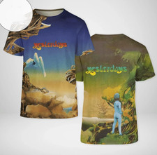 Yes Band Yesterdays Album 3D All Over Print T-Shirt full size A72 picture