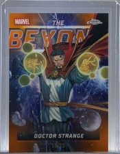 2026 Topps Chrome Marvel Doctor Strange The Beyond Orange Refractor /25 picture