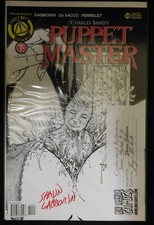 PUPPET MASTER 14 D ACTION LAB HORROR FILM COMIC SIGNED SHAWN GABBORIN 2016 VF/NM picture