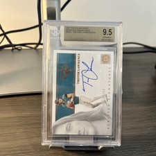 2021 PANINI ENCASED SCRIPTED SIGNATURES #SSTL TREVOR LAWRENCE ROOKIE RC BGS 9.5 picture