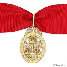 UK British Order of the Bath Civil Division Neckribbon Medal Replica picture
