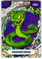 Steadfast Snake Purple Manga Speckle #10/10 2026 Topps Chrome VeeFriends picture