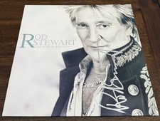 ROD STEWART Signed THE TEARS IF HERCULES VINYL RECORD BECKETT BX50596 picture
