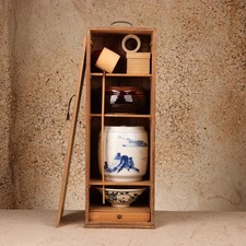 Vintage Japanese Portable Tea Ceremony Set, Early Showa 1927-1945 | SKU: 26M-009 picture