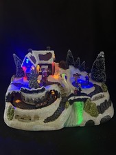 Christmas Fiber Optic 2011 Winter Wonderland Centerpiece Animated picture