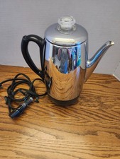 Vintage SUNBEAM Deluxe  Automatic Percolator 10 Cup Coffee Maker picture