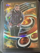 2026 Topps WWE Universe Hit My Music Jimmy Uso Born a King HMM-11 /50 Card picture
