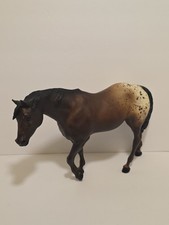 Breyer Traditional Indian Pony Dark Bay Appaloosa Model #174 Made In USA  picture