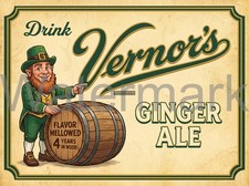 Drink Vernors Ginger Ale z16 Metal Sign 3 Sizes to Choose From picture