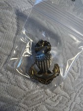 U.S. Coast Guard Chief Petty Officer CPO Fouled Anchor Shield Insignia Pin USCG picture