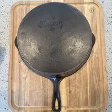 Wagner Sidney #10 Script Logo Cast Iron Skillet Antique Circa 1890-1910 picture