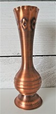 ECHT Handarbeit Brass Vase Vintage HTF 7