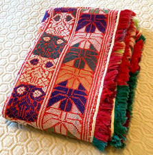 Vintage Nakshi Kantha Textile Quilt Rug 40