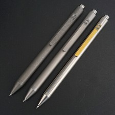 Premium Titanium Alloy Stonewash Ballpoint Pen – Durable Collectible Gift picture