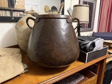 Large Antique Copper Cauldron picture