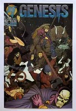 Genesis #0 Wraparound Chromium Cover (Malibu Comics 1993) The Protectors picture