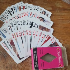 Royal Flushes Vintage Playing Cards Nude, No.9009, 54 Cards Boxed STUNNING & VGC picture