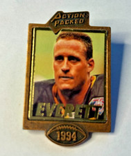 1994 ACTION PACKED FOOTBALL JIM EVERETT  CLUB LAPEL PIN picture