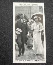 1937 Wills Our King and Queen Tobacco At The Brussels Exhibition #39  NM picture