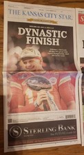 PATRICK MAHOMES 2024 SUPERBOWL LVIII 58 NEWSPAPER CHIEFS KC STAR SPECIAL EDITION picture