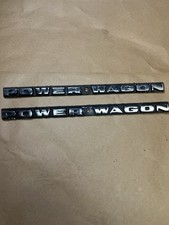 1972-1979 Dodge Power Wagon Hood Emblems 3495698 DODGE POWER WAGON picture