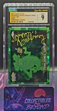 2025 TOPPS CHROME SAPPHIRE | SPONGEBOB | SIGNED BY TOM KENNY W/CHAR NAME CGC SS9 picture