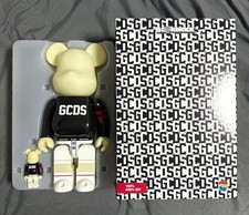 Medicom Toy BEARBRICK GCDS Glow in the Dark 100% 400% 2pc Set picture