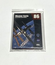 MISSION CARDS STS-86 Shuttle/Mir Space NASA Vintage Collector NEW SEALED picture