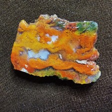 Amazing Red Green Moss Agate Rough, Not Polished, 100% Natural Stone, 29 Grams picture