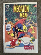 Vintage Megaton Man #1 1984 KITCHEN SINK COMIX Copper Age $2.00 Origin Issue Key picture