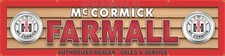 MCCORMICK FARMALL TRACTOR DEALER LETTER SIGN REMAKE BANNER ART MURAL 24
