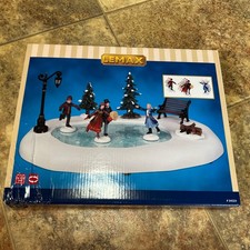 Lemax Winter Skating Animated Skating Pond picture