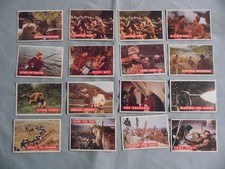 Lot 15 Different 1956 Topps Davy Crockett Cards Green Backs VG - POOR (read) picture