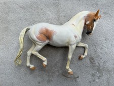 Cool OOAK Custom Breyer Horse “Old Painting” Style Light Pinto Keltic Salinero picture