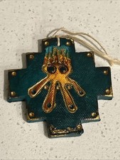 Chakana Inka Cross Wall Hanging Or Ornament Made In Ecuador picture