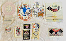 Large Lot 100+ NOS Vintage 1960s 1970s Racing Hot Rod Drag Racing Decals  picture
