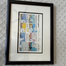 Sherman's Lagoon custom Framed Comic Strip Signed &  sketch by Jim Toomey picture